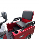 Triciclu electric THOR SX LONG PRO ROSU 1400W 60V 20AH