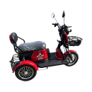 Triciclu electric THOR TRIXY PRO ROSU 1000W 60V 20AH