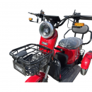 Triciclu electric THOR TRIXY PRO ROSU 1000W 60V 20AH