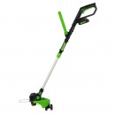 Trimmer electric Micul Fermier, 20V, 2 acumulatori 2Ah, cu roti, Brushless