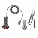 Troliu electric complet cu telecomanda, cablu otel, tensiune alimentare 12V, sarcina maxima 9T (20000lbs)