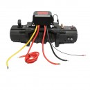 Troliu electric cu telecomanda 12V, 6.1T (13500lbs) 6.5CP, cablu sintetic 9x24m, solenoid 400A Breckner Germany