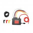 Troliu electric cu telecomanda 12V, 6.5cp, 6.1T (13500lbs) cablu otel 9x24m solenoid 400A Breckner Germany