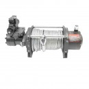 Troliu hidraulic complet cu telecomanda, cablu otel, tensiune alimentare 12V, sarcina maxima 6T (13300lbs)