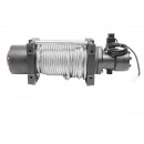 Troliu hidraulic complet cu telecomanda, cablu otel, tensiune alimentare 12V, sarcina maxima 6T (13300lbs)