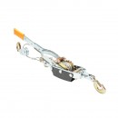 Troliu manual cu clichet 4T, tambur si cablu otel grosime 5.5mm, lungime 3m Hoteche
