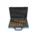 Trusa 170 burghie HSS pentru metal DIN338 Breckner Germany