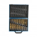 Trusa 170 burghie HSS pentru metal DIN338 Breckner Germany