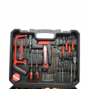 Trusa bormasina cu percutie 600W, 220V, mandrina 13mm, turatie 3300rpm cu scule si unelte 66 piese Breckner Germany