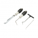 Trusa carlige pentru extras garnituri, simeringuri, inele o-ring 6 piese Breckner Germany