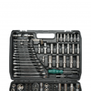 Trusa chei combinate si tubulare Cr-V 216 piese Breckner Germany