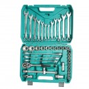 Trusa chei tubulare 8-32mm si chei fixe combinate 8-24mm, antrenor cu clichet 41 piese Breckner Germany