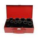 Trusa chei tubulare camion de impact lungi 17-46mm, patrat 3/4 inch Cr-Mo 10 piese Breckner Germany