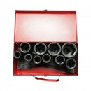 Trusa chei tubulare camion de impact lungi 17-46mm, patrat 3/4 inch Cr-Mo 10 piese Breckner Germany