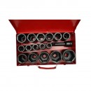 Trusa chei tubulare camion de impact lungi 17-55mm, prelungitor 125mm, patrat 3/4 inch Cr-Mo 17 piese Breckner Germany