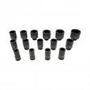 Trusa chei tubulare camion de impact lungi 22-60mm, patrat 3/4 inch Cr-Mo 15 piese Breckner Germany
