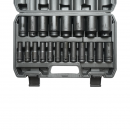 Trusa chei tubulare de impact lungi 10-38mm, 78mm, patrat 1/2 inch Cr-Mo 20 piese Breckner Germany