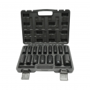Trusa chei tubulare de impact lungi 8-32mm, 78mm, patrat 1/2 inch Cr-Mo 16 piese Breckner Germany