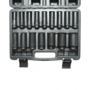 Trusa chei tubulare de impact lungi 8-32mm, 78mm, patrat 1/2 inch Cr-Mo 16 piese Breckner Germany