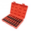 Trusa chei tubulare de impact spline lungi M4-M19, patrat 1/2 inch 16 piese