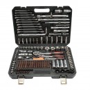 Trusa chei tubulare, hexagonale, priza adanca, chei fixe, biti, torx, hex, spline 128 piese Breckner Germany