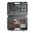 Trusa chei tubulare, hexagonale, priza adanca, chei fixe, biti, torx, hex, spline 128 piese Breckner Germany