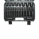 Trusa chei tubulare scurte 8-32mm 38mm si lungi 10-32mm 78mm, patrat 1/2 inch 35 piese Breckner Germany
