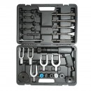 Trusa ciocan pneumatic cu dalti, furci de separare, capete, presiune 6-8 bar 25 piese Breckner Germany