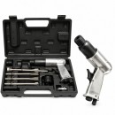 Trusa ciocan pneumatic de impact 3500BPM, 4 dalti 170mm, presiune 6.3 bar 8 piese Breckner Germany