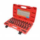 Trusa demontat pini terminale, conectori, cuple electrice auto 23 piese Breckner Germany