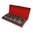 Trusa pentru reparat filete M5, M6, M8, M10, M12 131 piese Breckner Germany