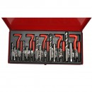 Trusa pentru reparat filete M5, M6, M8, M10, M12 131 piese Breckner Germany