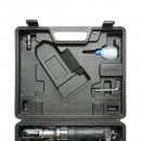 Trusa scule pneumatice cu pistol de impact Twin Hammer 1/2 inch, clichet 3/8 inch, 10 tubulare 9-27mm si accesorii 16 piese Breckner Germany