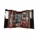 Trusa scule profesionala metalica rabatabila 5 nivele 168 piese Cr-V Breckner Germany