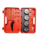 Trusa sincronizare carburatoare si injectie, 4 manometre cu adaptoare Breckner Germany