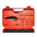 Trusa sincronizare carburatoare si injectie, 4 manometre cu adaptoare Breckner Germany