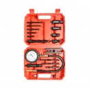 Trusa tester compresie motoare diesel cu manometru mecanic 0-70 bar 19 piese