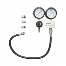Trusa tester etansare compresie cilindru motor benzina, 3 adaptoare 10, 12, 18mm, furtun 600mm Breckner Germany