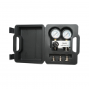 Trusa tester etansare compresie cilindru motor benzina, 3 adaptoare 10, 12, 18mm, furtun 600mm Breckner Germany
