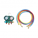 Trusa verificare si incarcare instalatii aer conditionat auto, freon R12, R22, R134a, R404, R502