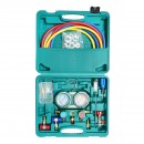 Trusa verificare si incarcare instalatii aer conditionat auto, freon R22, R32, R134a, R410a