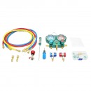 Trusa verificare si incarcare instalatii aer conditionat auto, freon R22, R32, R134a, R410a
