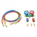 Trusa verificare si incarcare instalatii aer conditionat auto, freon R22, R32, R134a, R410a