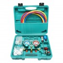 Trusa verificare si incarcare instalatii aer conditionat auto, freon R22, R32, R134a, R410a