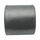 Tub termocontractabil 150mm negru 25m/rola