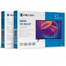 Tv hd 32 inch 81cm h.265 hevc cabletech