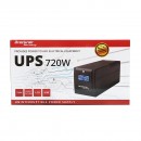 UPS 1000VA/600W cu baterii 2x7.5Ah si 4 prize schuko, LCD, USB Breckner Germany