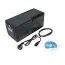UPS 1000VA/600W cu baterii 2x7.5Ah si 4 prize schuko, LCD, USB Breckner Germany