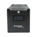 UPS 1500VA/900W cu baterii 2x9Ah si 4 prize schuko, LCD, USB, AVR Breckner Germany