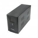 UPS 2000VA/1200W cu baterii 2x9Ah si 2 prize shuko, LCD, USB, AVR Breckner Germany